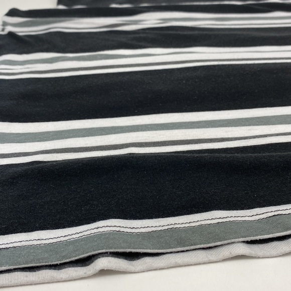 Striped Black and White Maxi Dress - Picture 12 of 16